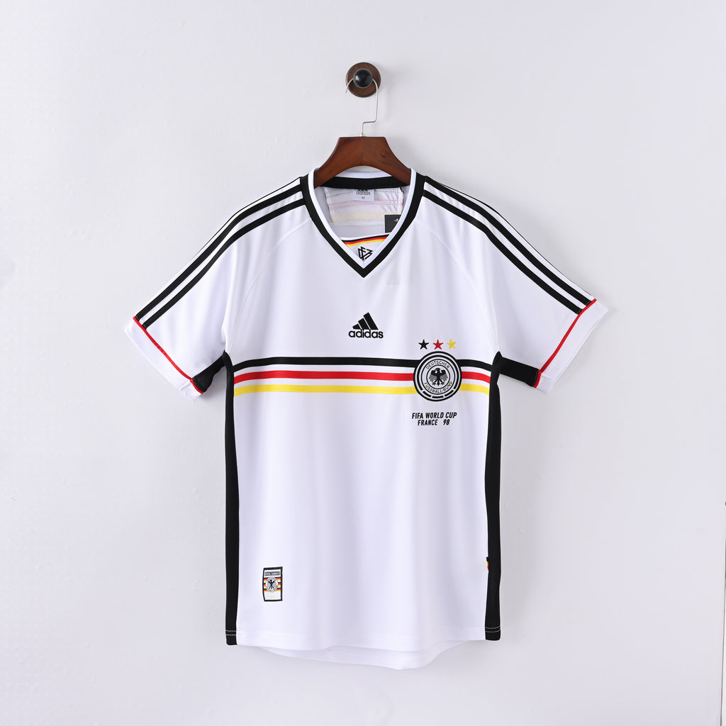 1998 Germany Home Adidas Football Shirt