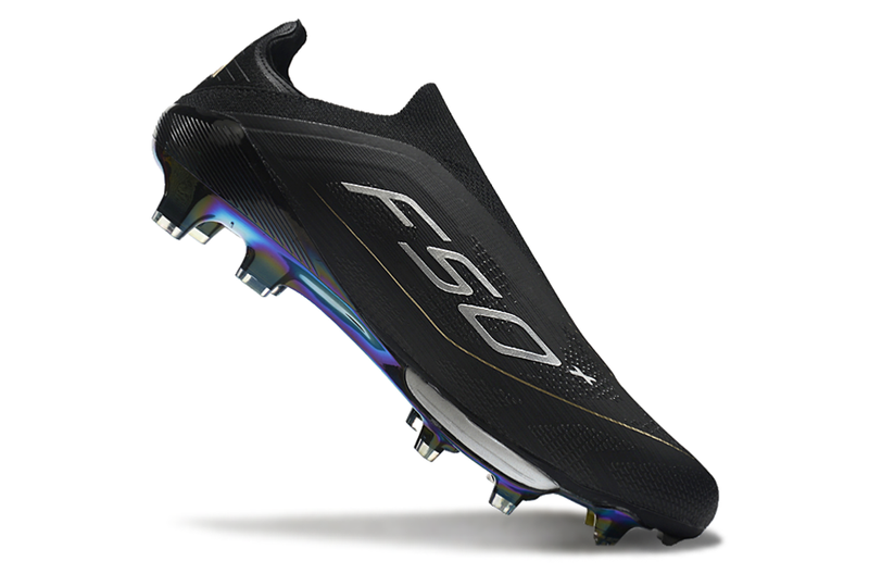 Adidas F50 Elite Laceless FG Full Black